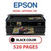EPSON Artisan_730 - BLACK INK