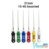 H Files - 6pcs/pkt - 21-mm - 15-40-assorted