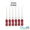 K Files - 6pcs/pkt - 21-mm - 25-red
