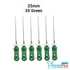 K Files - 6pcs/pkt - 25-mm - 35-green