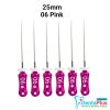 K Files - 6pcs/pkt - 25-mm - 06-pink