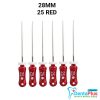 K Files - 6pcs/pkt - 28-mm - 25-red