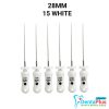 K Files - 6pcs/pkt - 28-mm - 15-white