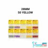 K Files - 6pcs/pkt - 28-mm - 50-yellow