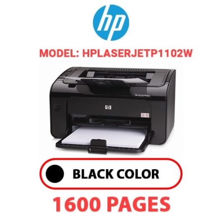 HP Laser Jet P1102w - BLACK TONER