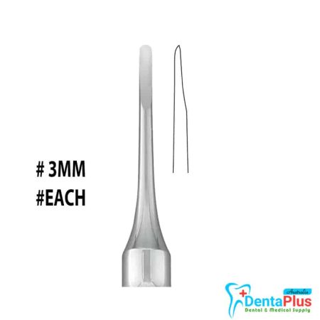 Elevator Lite-Touch Luxator Straight # 3mm #Each