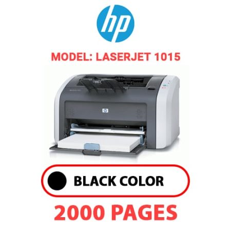 HP LaserJet 1015 -  BLACK TONER