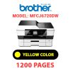 BROTHER MFCJ6720DW PRINTER - YELLOW INK