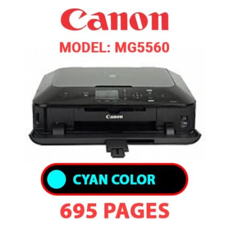 CANON MG5560 PRINTER - CYAN INK