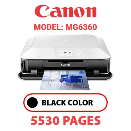 CANON MG6360 PRINTER - BLACK INK