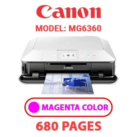 CANON MG6360 PRINTER - MAGENTA INK