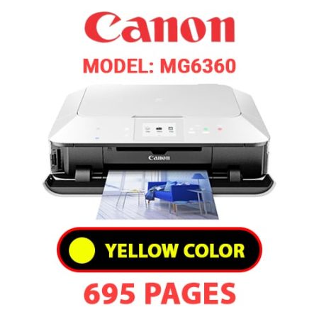 CANON MG6360 PRINTER - YELLOW INK