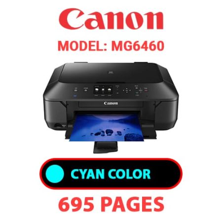 CANON MG6460 PRINTER - CYAN INK