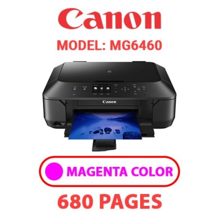 CANON MG6460 PRINTER - MAGENTA INK