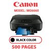 CANON MG6660 PRINTER - BLACK INK