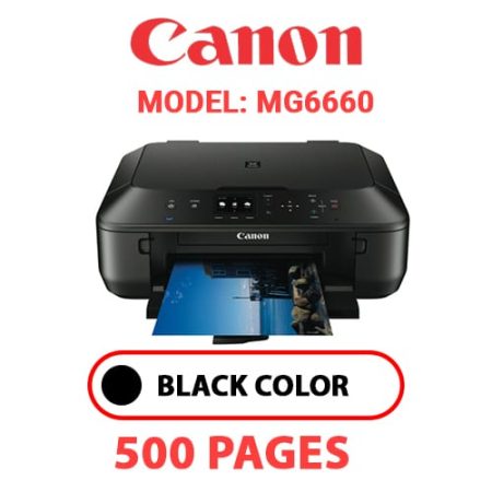 CANON MG6660 PRINTER - BLACK INK