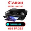 CANON MG7160 PRINTER - CYAN INK