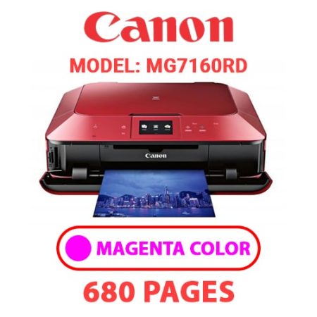 CANON MG7160RD PRINTER - MAGENTA INK