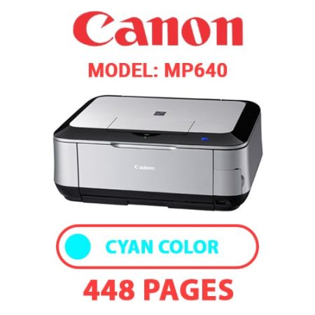 CANON MP640 PRINTER - CYAN INK