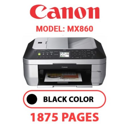 CANON MX860 PRINTER - BLACK INK