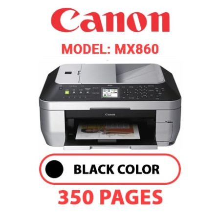 CANON MX860 PRINTER - BLACK INK