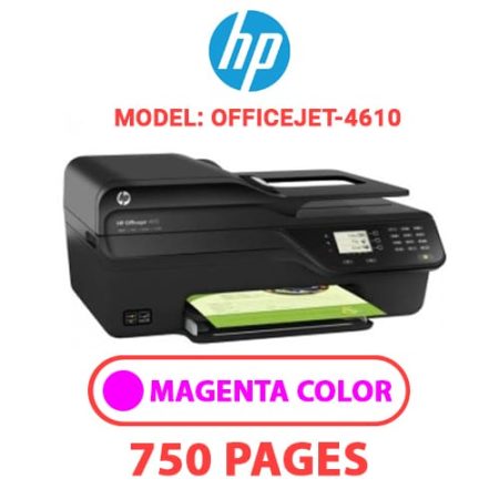 HP Officejet_4610 - MAGENTA INK