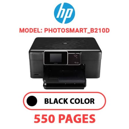 HP Photosmart_B210d - BLACK INK