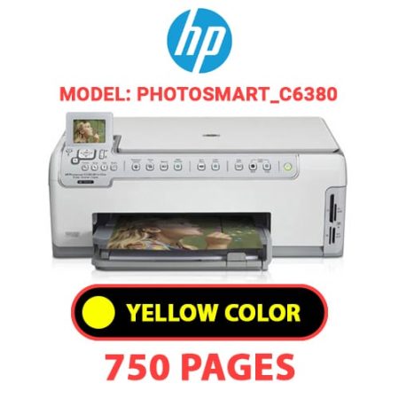 HP Photosmart_C6380 - YELLOW INK