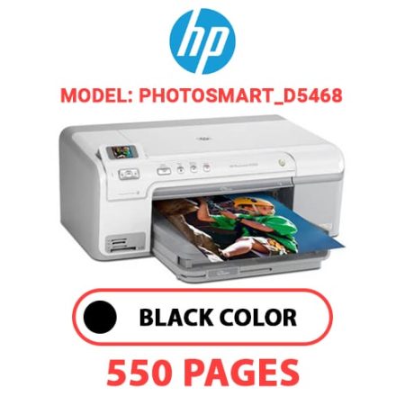 HP Photosmart_D5468 - BLACK INK