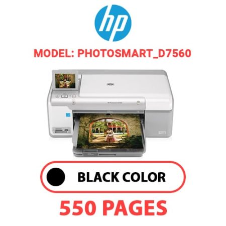 HP Photosmart_D7560 - BLACK INK