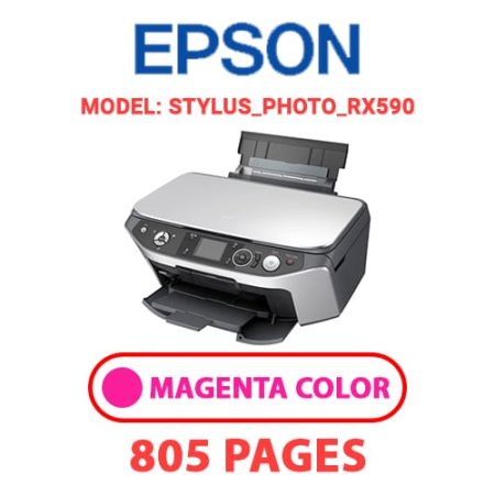 EPSON STYLUS_PHOTO_RX590 - MAGENTA (RED) INK
