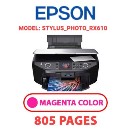 EPSON STYLUS_PHOTO_RX610 - MAGENTA (RED) INK
