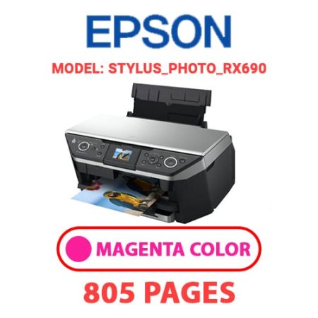 EPSON STYLUS_PHOTO_RX690 - MAGENTA (RED) INK