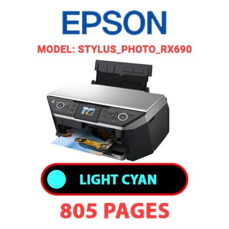 EPSON STYLUS_PHOTO_RX690 - LIGHT CYAN INK