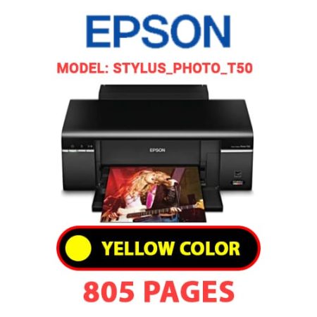 EPSON STYLUS_PHOTO_T50 - YELLOW INK