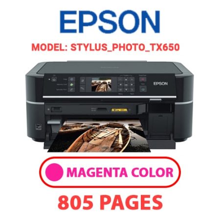 EPSON STYLUS_PHOTO_TX650 - MAGENTA (RED) INK