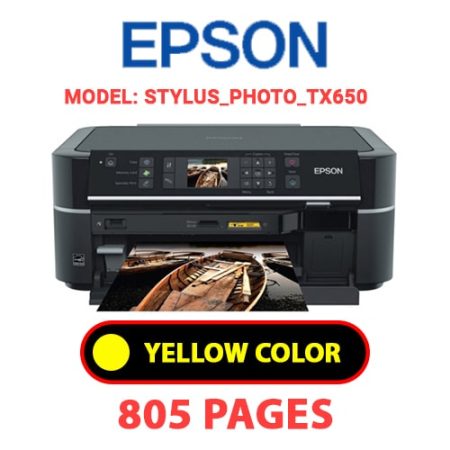 EPSON STYLUS_PHOTO_TX650 - YELLOW INK