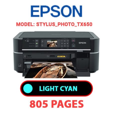 EPSON STYLUS_PHOTO_TX650 - LIGHT CYAN INK