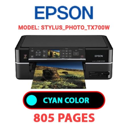 EPSON STYLUS_PHOTO_TX700W - CYAN (BLUE) INK