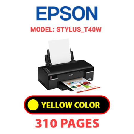 EPSON STYLUS_T40W - YELLOW INK
