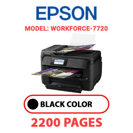EPSON Workforce_7720 - BLACK INK