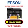 EPSON Workforce_7520 - YELLOW INK
