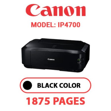CANON iP4700 PRINTER - BLACK INK