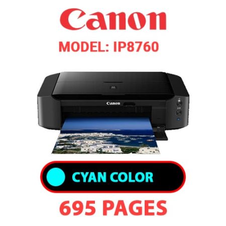 CANON iP8760 PRINTER - CYAN INK