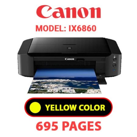 CANON iX6860 PRINTER - YELLOW INK