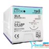 Sutures Look Silk (12pcs/pkt) - 784b-3-0-c6-3-8c-19mm