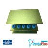 Bur Holder 10 Holes Aluminium Stand with Silicone Cover (Autoclavable) Each - green