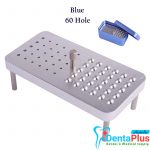 Endo File Stand Blue 60 Holes Suitable for Files and Burs (FG,RA)