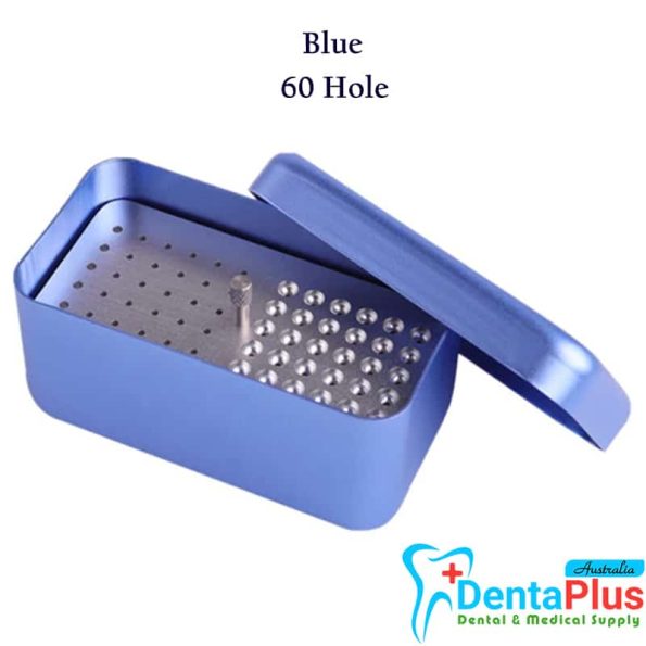 Endo File Stand Blue 60 Holes Suitable for Files and Burs (FG,RA).