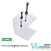 Composite & Etch Syringes Holder with Tips Dispenser & Syringe Acrylic Organizer Holder-12 or 21 or 23 Holes - syringe-acrylic-organizer-holder-12-holes